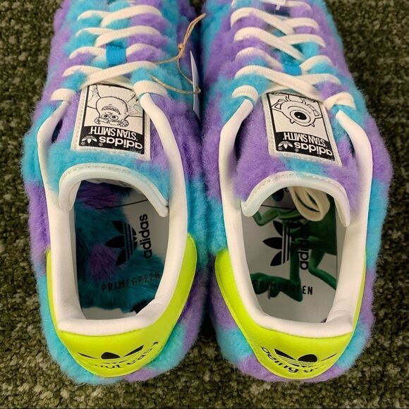 adidas Originals | Shoes | Adidas Mens Purple Blue Stan  Adidas Disney Monsters, Inc. Stan Smith Sneakers Shoes in Purple/Blue